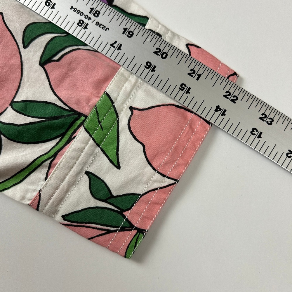 Banjanan White Pink Floral Cotton Tie Waist Dress Pockets Size M‎ - Picture 11 of 16